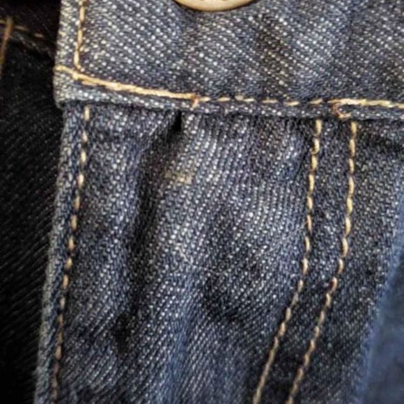 BRAND NEW Rock N Run classic CL9526W dk dark blue slim straight denim jeans pant - Picture 5 of 9